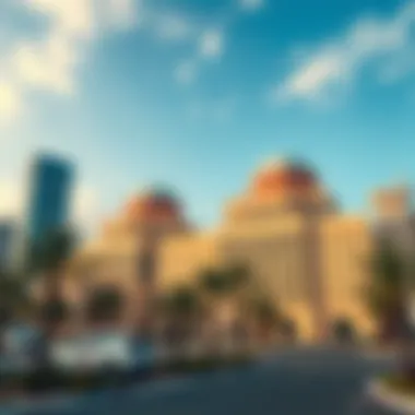 Government buildings symbolizing regulatory framework