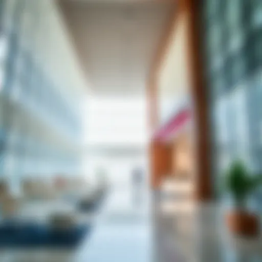 Interior view of RTA Happiness Centre showcasing modern design