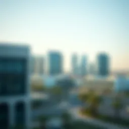 Stunning view of Al Qasimia skyline showcasing modern architecture