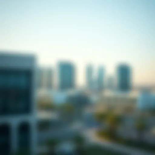 Stunning view of Al Qasimia skyline showcasing modern architecture