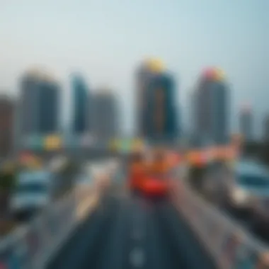 Investment potential map of Sheikh Rashid Road