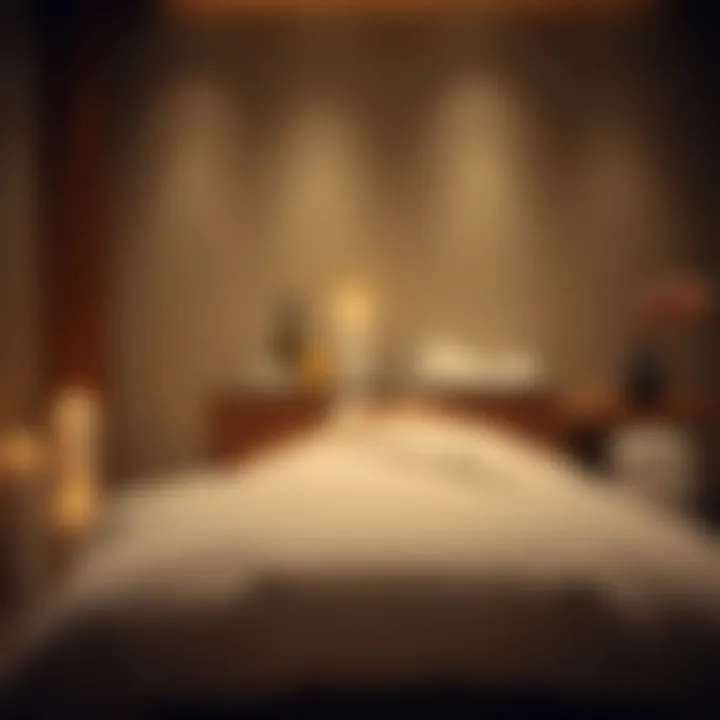 Therapeutic massage therapy in progress