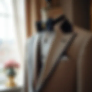 The Beauty of Bespoke Fashion Elegant bespoke garment on display