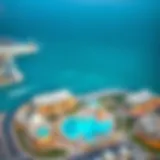 Aerial view of Danube Al Furjan showcasing modern architecture