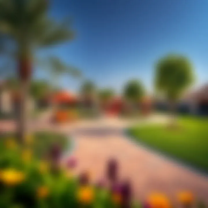 Community Amenities in Danube Al Furjan Vibrant community amenities including parks and recreation areas