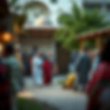 Exploring the Dynamics of Village Gatherings in Dubai Summary