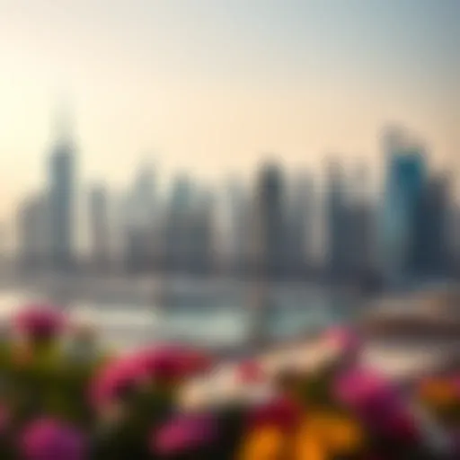 Stunning skyline of Dubai showcasing modern architecture