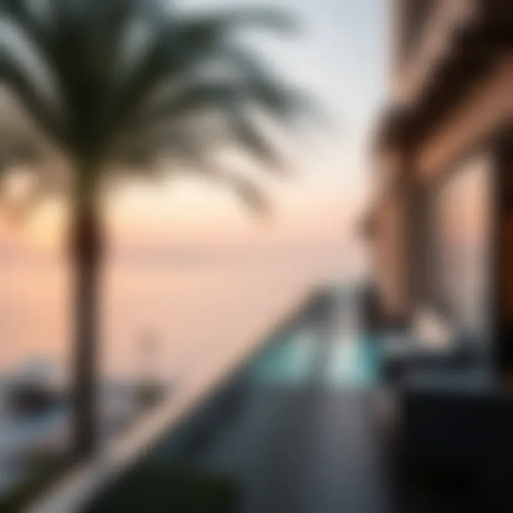 Scenic views from a Fujairah resort balcony