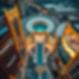 Aerial view showcasing the grandeur of the Dubai Mall