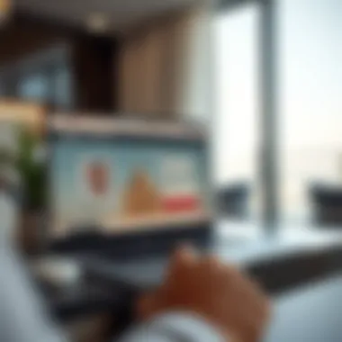 Screenshot of the UAE government portal for visa downloads