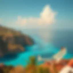 Stunning landscape of a popular visa-free destination