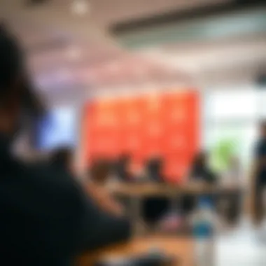 Community event held at كلية المدينة الجامعية