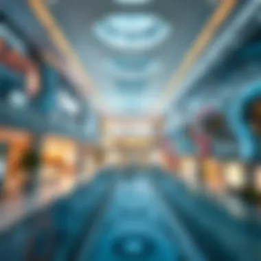 Concept Art of Eye Mall's Innovative Design A futuristic concept art representation of Eye Mall, emphasizing its innovative design and investment potential