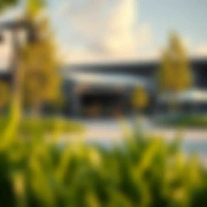 Community Amenities Near the Forte Residential Area Community amenities surrounding the Forte residential area