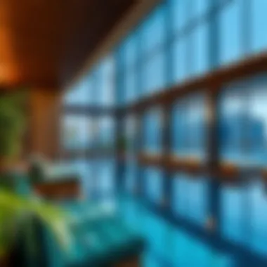 Luxurious amenities at the Gardens Apartments