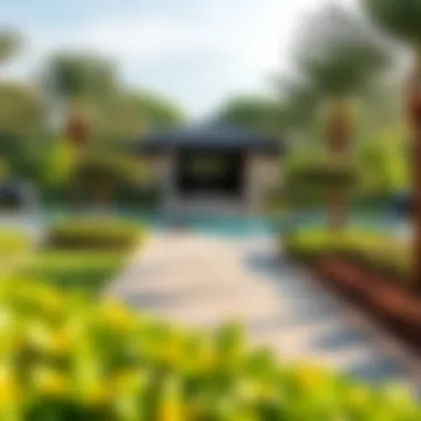 A serene park in Dubai reflecting lifestyle and quality of life