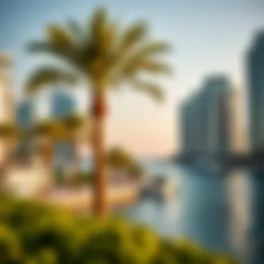 Scenic waterfront views surrounding Icon Bay