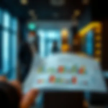 An overview of a real estate market analysis report with graphs