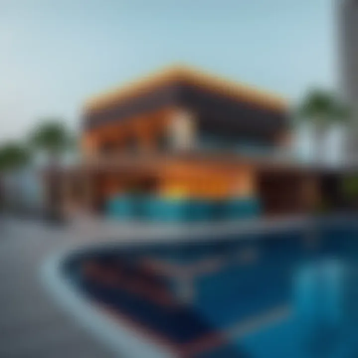 Luxurious amenities at Lakeshore JLT