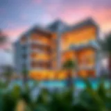 A stunning view of LIV Residence from the exterior