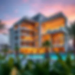 A stunning view of LIV Residence from the exterior