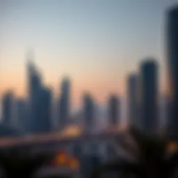 Stunning skyline of Dubai showcasing luxury developments