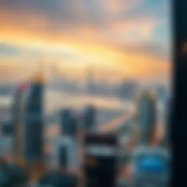 Panoramic skyline view from Millennium Talia Residences, capturing the essence of Dubai