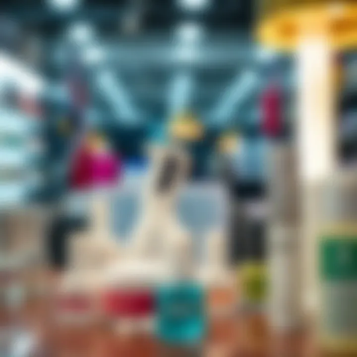 Diverse range of nail care products available in the market