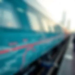 Map of the Dubai Metro Red Line highlighting key stations