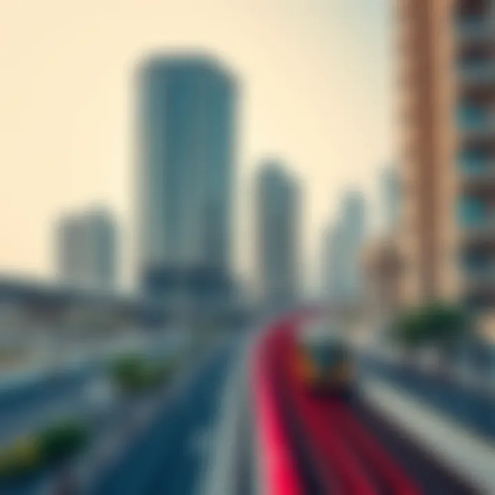 Illustration of the impact of the Red Line on Dubai's real estate