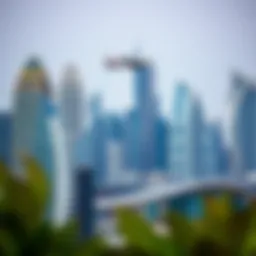 Contemporary urban skyline representing the UAE job market