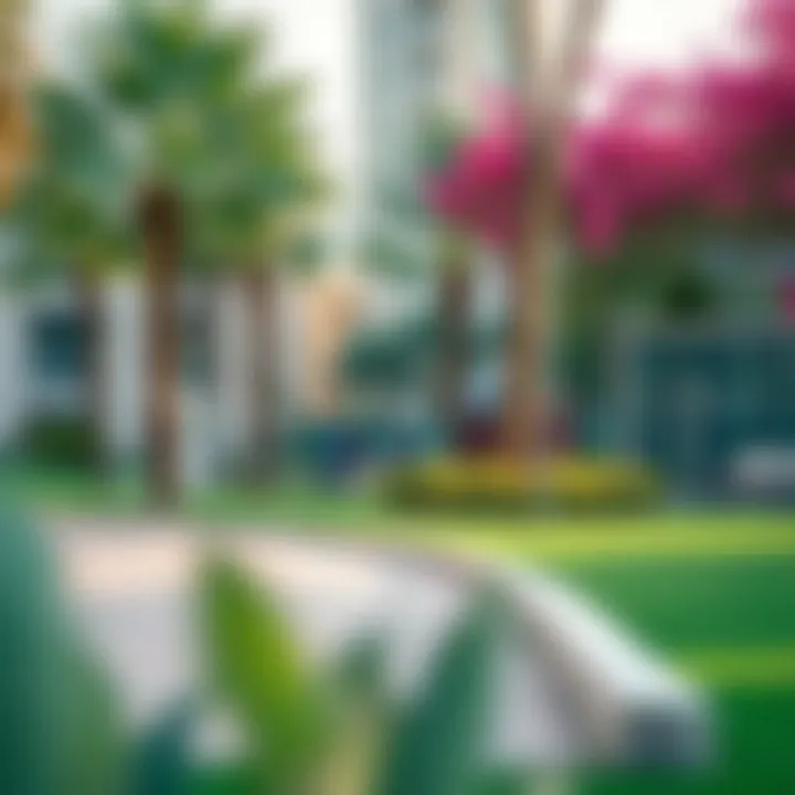 Community park in Dubai