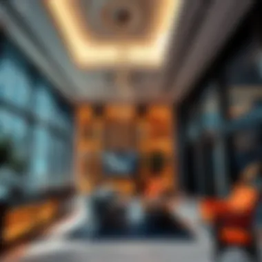 Interior Design of OSH Plaza Interior of OSH Plaza highlighting modern amenities and vibrant atmosphere