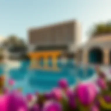 Amenities and leisure facilities surrounding Palm View Tower