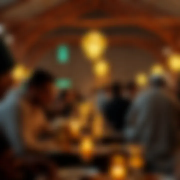 Cultural gathering during Ramadan