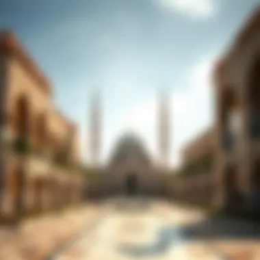 Architectural Significance of ريم مول Stunning architectural view of ريم مول