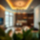 Contemporary studio apartment interior in International City Phase 2