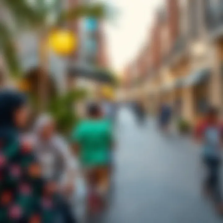 Vibrant community scene in Dubai's International City Phase 2