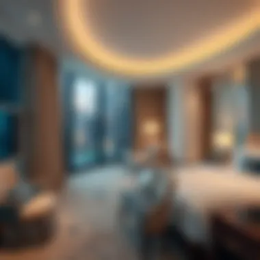 Spacious and lavish guest room at The Ritz-Carlton Dubai