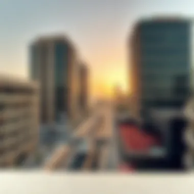 Prime location view of Bur Dubai