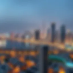 A panoramic view of iconic Dubai skyline featuring Sultan Properties