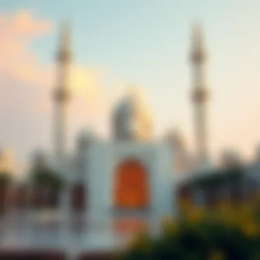 Overview of the mosque's influence on the surrounding real estate market