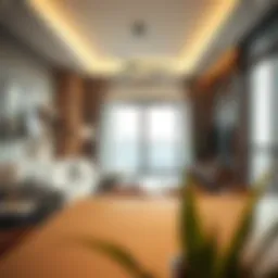 Modern apartment showcasing effective home maintenance