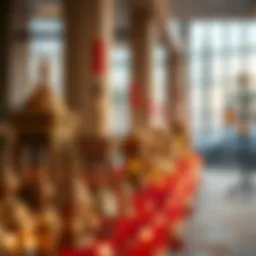 Cultural decorations for Ramadan in UAE