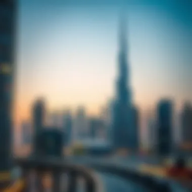 Stunning skyline of Dubai showcasing modern architecture
