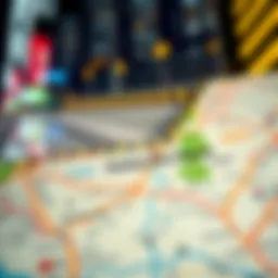 Map of Dubai Bus Zones