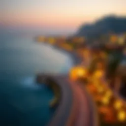 Panoramic view of Intercontinental Fujairah's stunning coastline