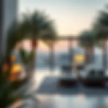 Symbolic depiction of expatriate life in Dubai