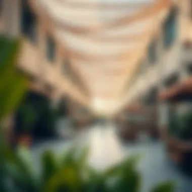 Vibrant community spaces in Naif for residents