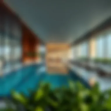 Modern amenities in Address Sky View